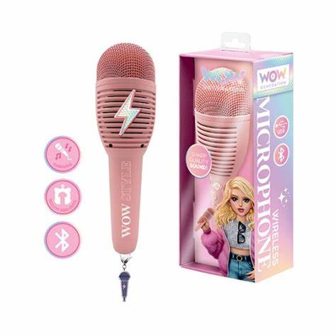 10737 MICROFONO GRABADORA WOW GENERATION