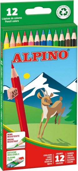8350 LAPICES ALPINO 12 COLORES