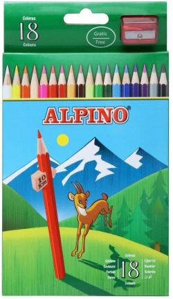 8351 LAPICES ALPINO 18 COLORES