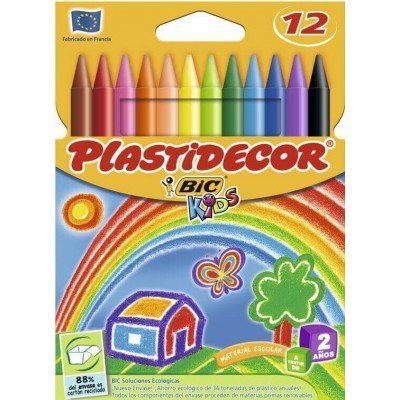 8354 PLASTIDECOR 12 COLORES