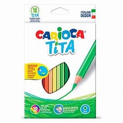 84762 LAPICES CARIOCA TITA 18 COLORES