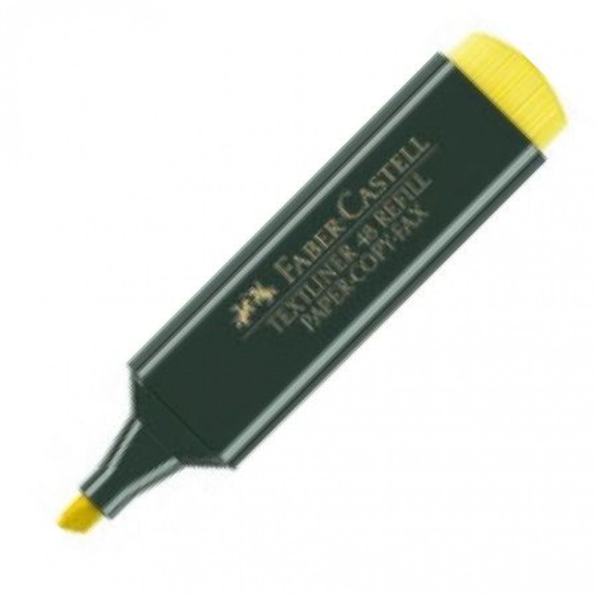 8728 AM ROTULADOR FLUORESCENTE FABER CASTLL AMARILLO