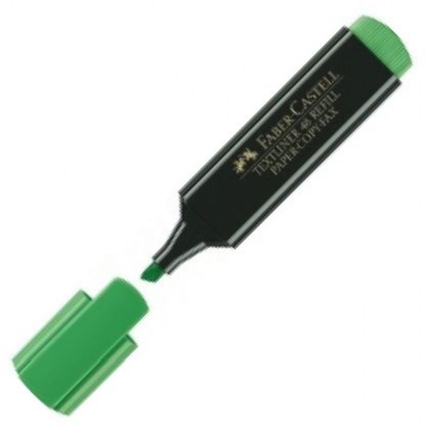 8728 V ROTULADOR FLUORESCENTE FABER CASTLL VERDE