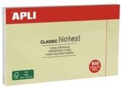 9405 NOTAS ADHESIBAS 75x125 APLI AMARILLO P