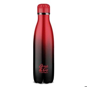 100454 2 BOTELLA TERMICA COLOR DEGRADADO ROJO COOLPACK