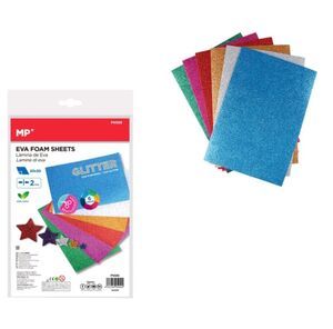 108670 GOMA EVA 20x30 6 COLORES PURPURINA MP