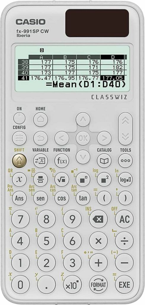 109524 CALCULADORA CASIO 991SPCW IBERIA
