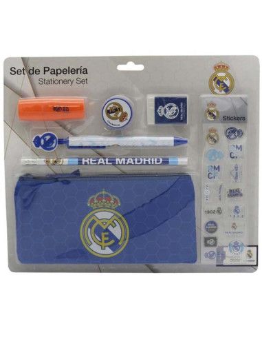 119626 SET PAPELERIA ESTUCHE REAL MADRID