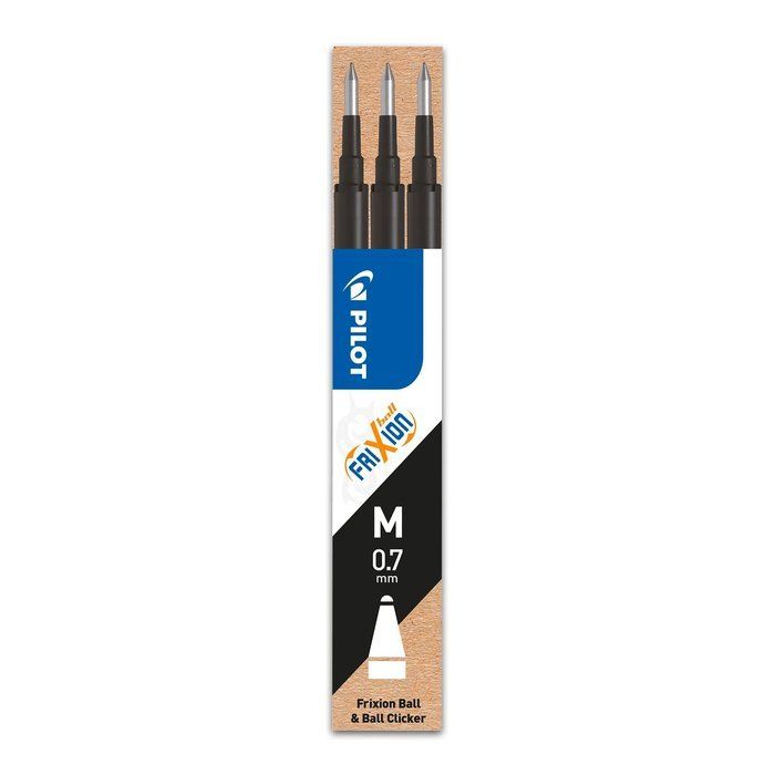 50609 N RECAMBIO BOLIGRAFO BORRABLE PILOT NEGRO ENVASE 3 UNIDADES