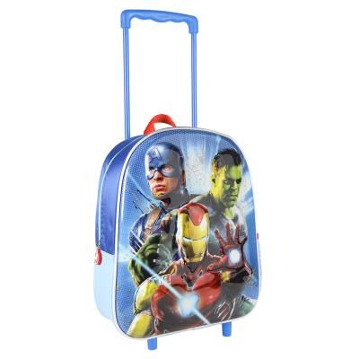 68888 3 CARRO MOCHILA PQ 3D AVENGERS CERDA