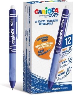84766 A BOLIGRAFO BORRABLE AZUL CARIOCA
