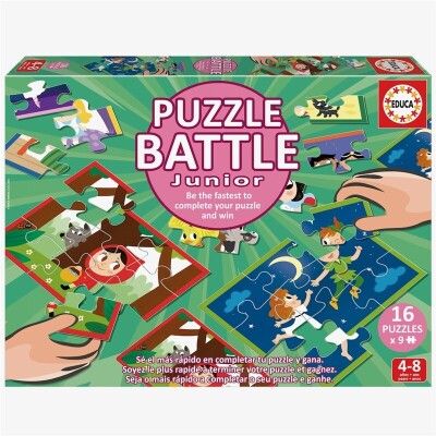 120442 BATALLA DE PUZZLE JUNIOR CUENTOS EDUCA