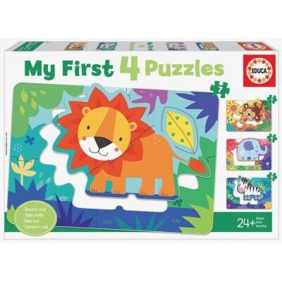 120452 PUZZLE MY FIRTS ANIMALES DE LA SELVA EDUCA