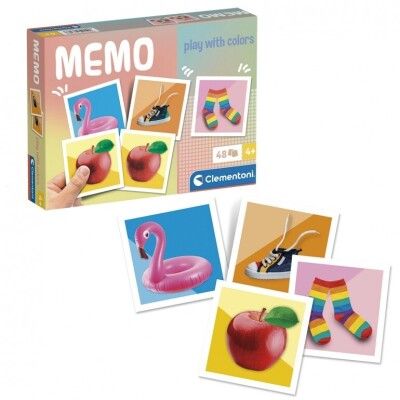 120457 MEMO POCKET ANIMALES SALVAJES CLEMENTONI