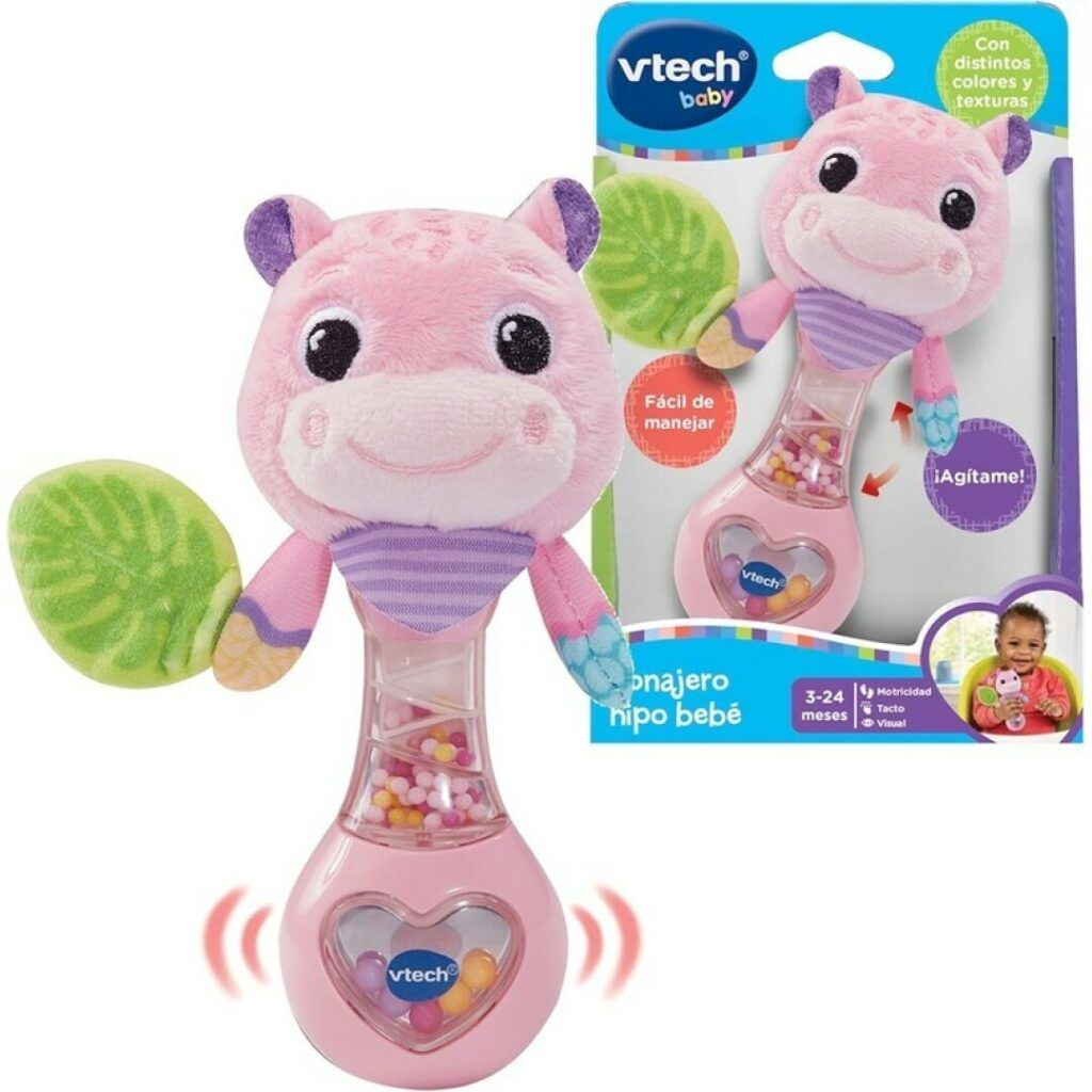 120816 SONAJERO HIPO BEBÉ ROSA VTECH