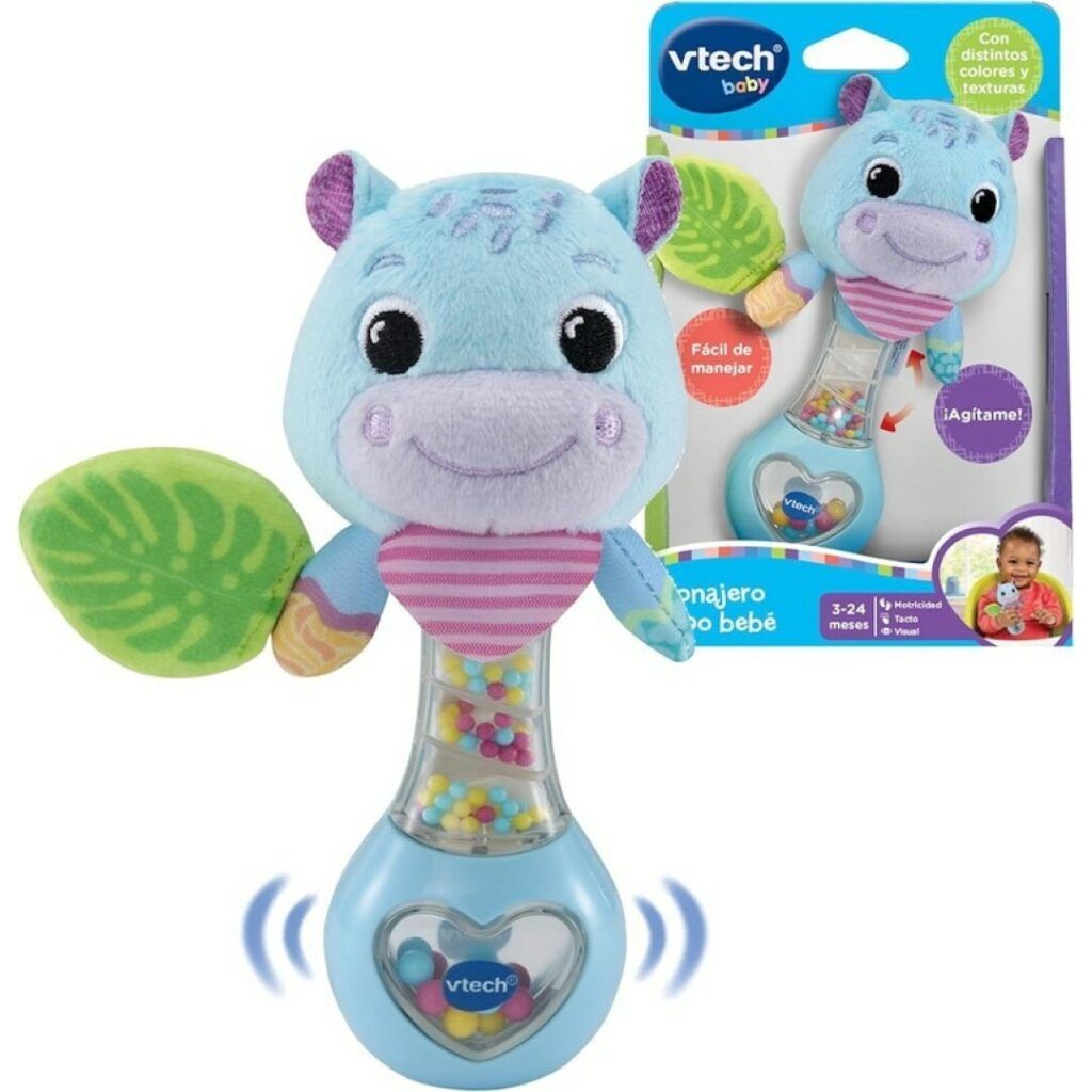 120817 SONAJERO HIPO BEBÉ AZUL VTECH