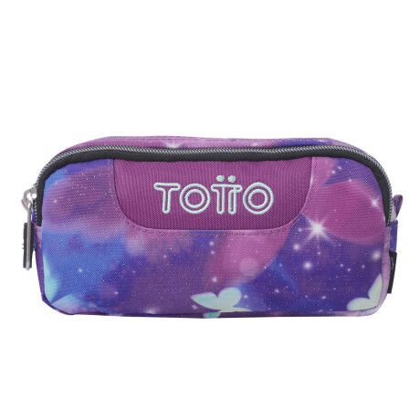 121027 PORTATODO SOBRE GLITTER STAR BUTTERFLY. TOTTO