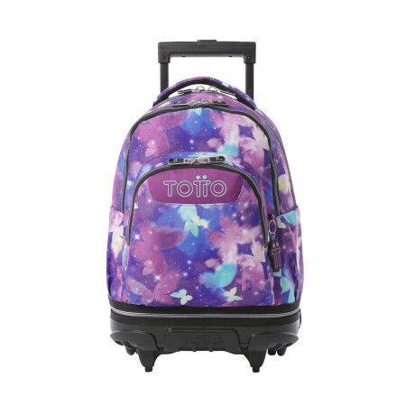 121058 CARRO MOCHILA REMOVIBLE TOTTO GLITTER STAR BUTTERFLY