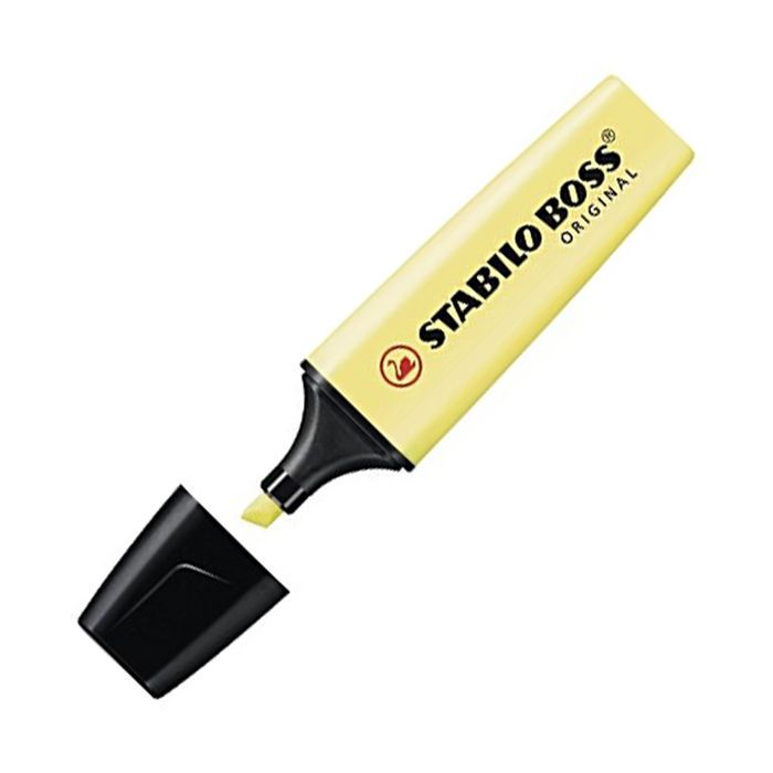 121429 ROTULADOR FLUORESCENTE STABILO BOSS PASTEL AMARILLO 70