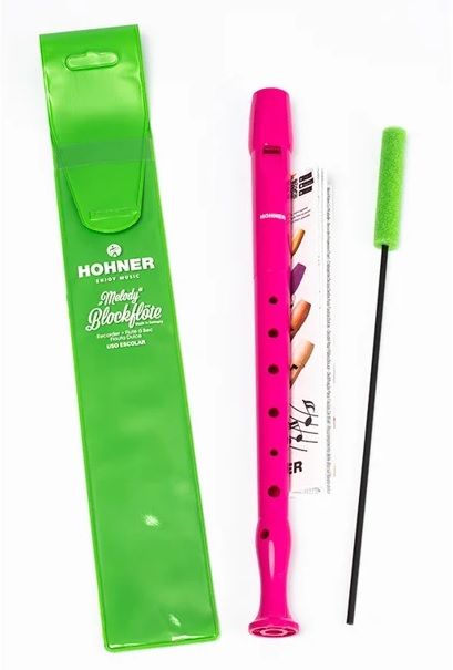 Flauta Hohner Fucsia