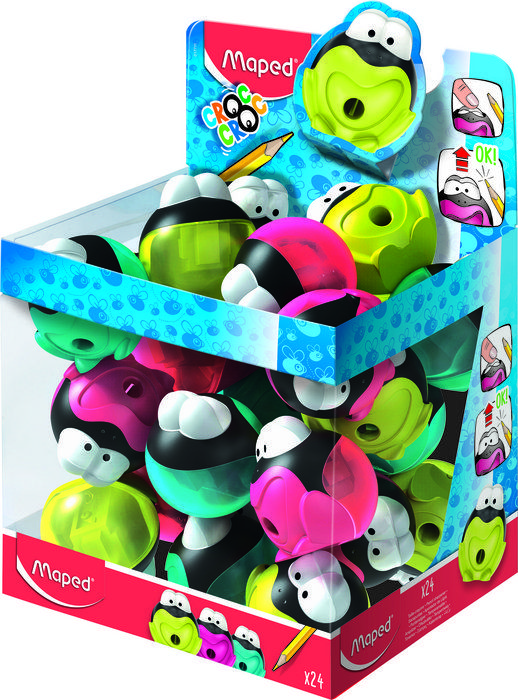 79441 SACAPUNTAS CROC CROC MAPED