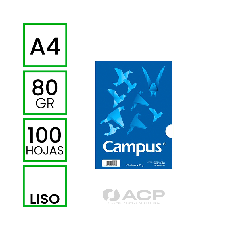 8319 A4 80 GRS. 100 HOJAS