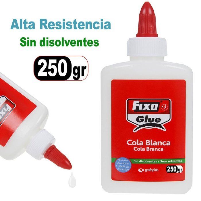 10920 COLA BLANCA FIXO 250 GR.