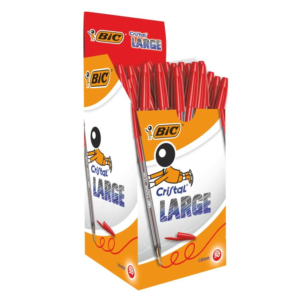 112518 R BOLIGRAFO BIC LARGE 1.6 ROJO