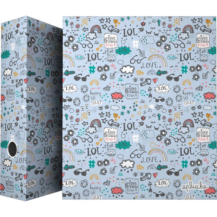 121655 CARPETA A4 4ANILLAS, 40MM LAURIE POWER GRAFOPLAS