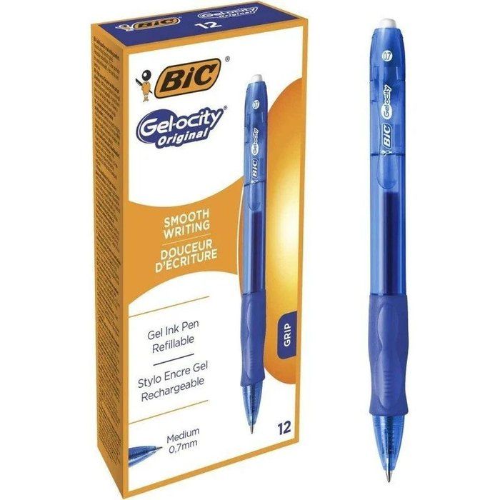 89457 A BOLIGRAFO GEL VELOCITY ORIGINAL BIC AZUL