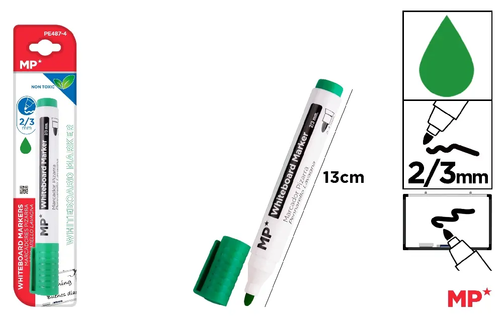105169 V ROTULADOR PIZARRA VERDE MP