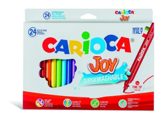 120647 ROTULADORES CARIOCA JOY DE 24 UNIDADES