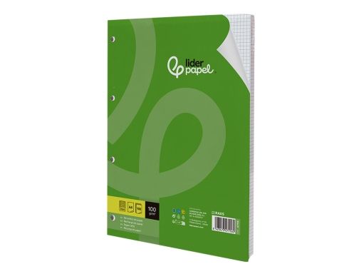 57206 RECAMBIO A 4 4 ANILLAS 100 GR 4 MM LIDERPAPEL