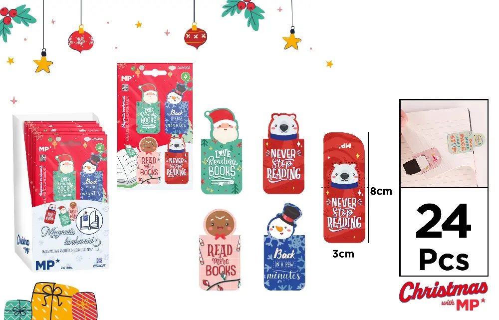 117410 MARCAPAGINAS NAVIDAD PACK
