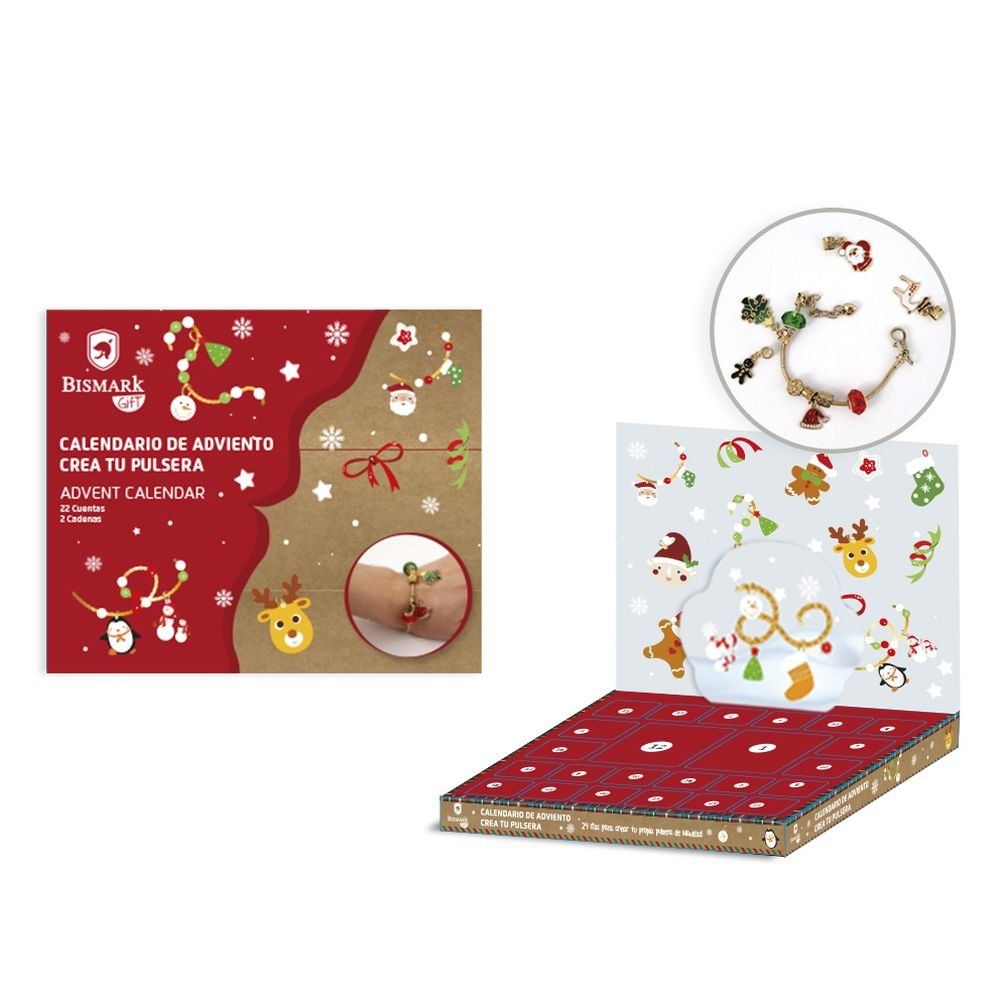 122657 CAJA DE ADVIENTO CREA TU PULSERA BISMARK