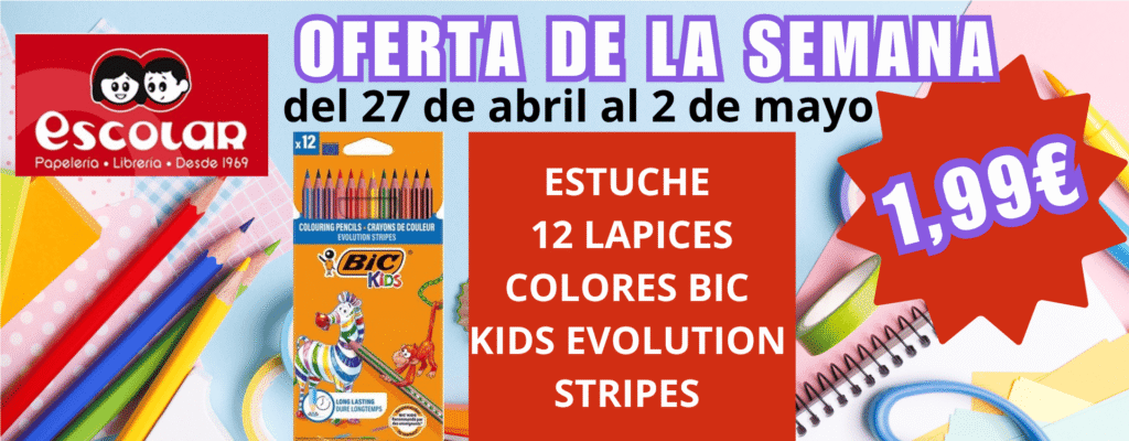 27. W OS 12 lápices colores BIC (1920 x 750 px)