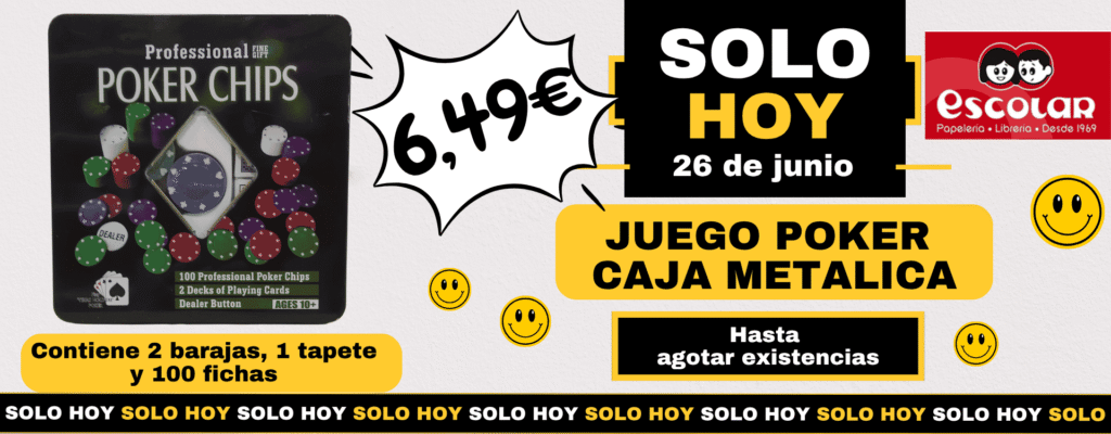 26. W SO Juego Poker